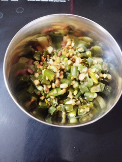 A picture of String beans sabji.