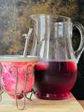 Tereré de hibisco endulzado con glicina 🌺 Infusión fresca antinflamatoria de yerba mate e hibiscus