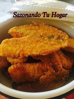 Una foto de Filete de pescado empanizado🐟🐟