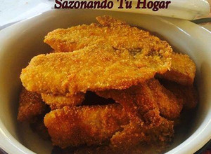 Una foto de Filete de pescado empanizado🐟🐟
