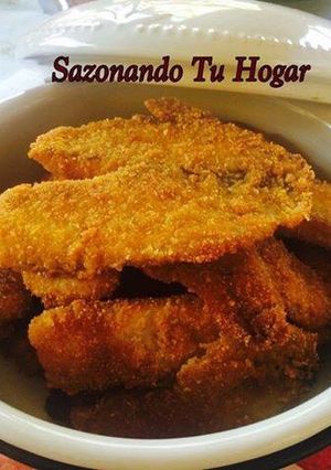 Una foto de Filete de pescado empanizado🐟🐟