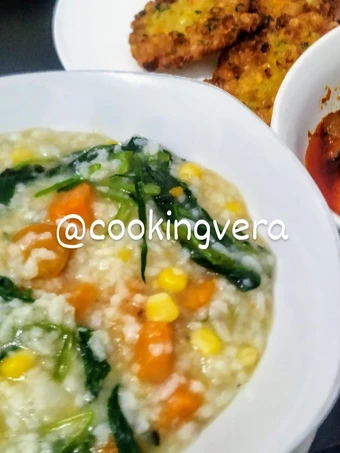 Langkah Mudah untuk Membuat Resep Bubur manado sambal cumi yang Bikin Ngiler Anti Ribet, Lezat