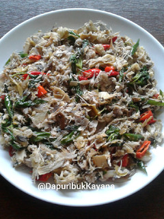 Foto resep 256. Tumis Jantung Pisang Kemangi