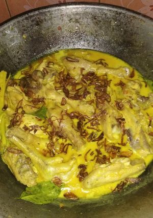 Foto resep Opor ayam kampung
