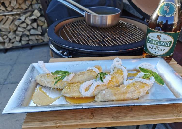 StepbyStep Guide to Make Homemade BBQ Brandy Banana Splits