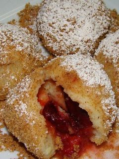 Szilvás gombóc recept fotója
