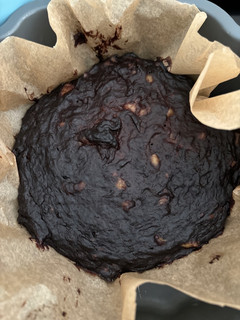 Banános brownie recept fotója