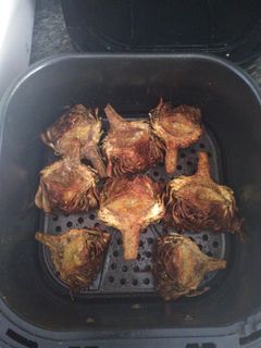 Una foto de Alcachofas asadas en Airfryer