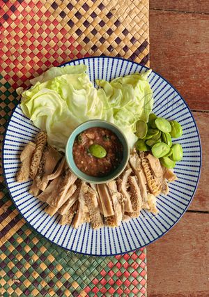 Gambar Perut Lembu Cicah Sambal Belacan