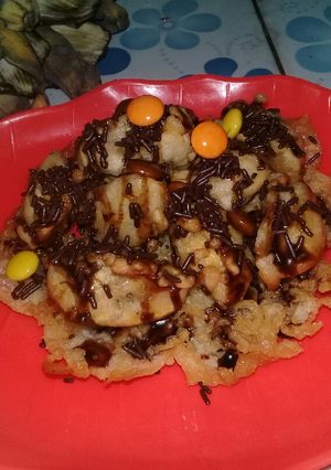 Foto resep Pisang coklat meses