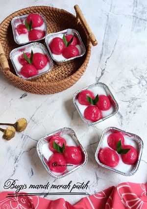Foto resep Bugis mandi merah putih