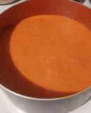 Sopa de Tomate e Pimento Vermelho Assados