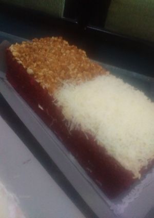 Foto resep Red velvet nougat keju