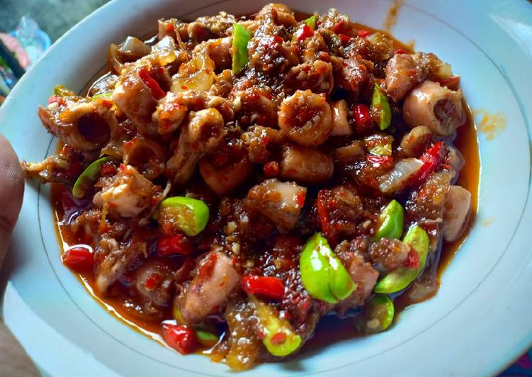  Resep  Sambal Cumi  Asin  Pete  oleh Nadia Dhanty Cookpad