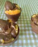 Vasitos de chocolate