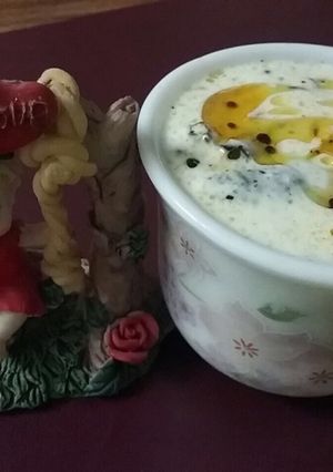 A picture of Dahi rai ka raita.