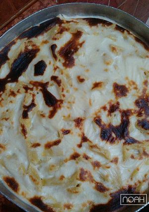 صورة لوصفة مكرونه بشاميل😋😇