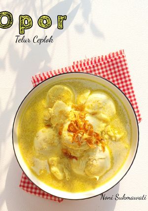 Foto resep Opor Telur Ceplok