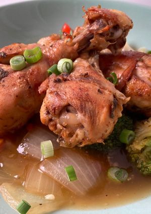Foto principal de Muslitos de pollo crujientes al horno