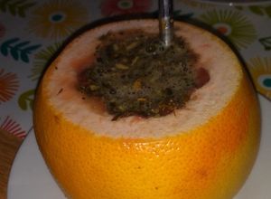 Una foto de Mate en pomelo 🍊