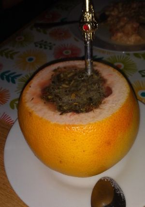 Una foto de Mate en pomelo 🍊