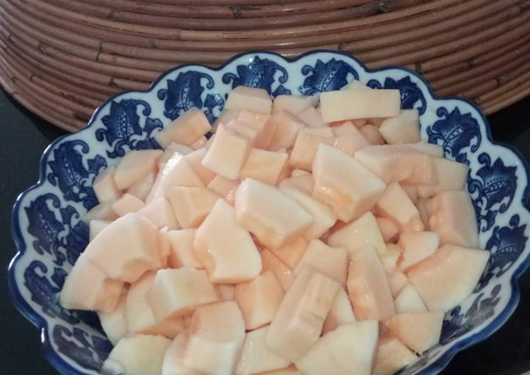 Cara Gampang Membuat TIMUN SURI POLOS 😋 Anti Gagal