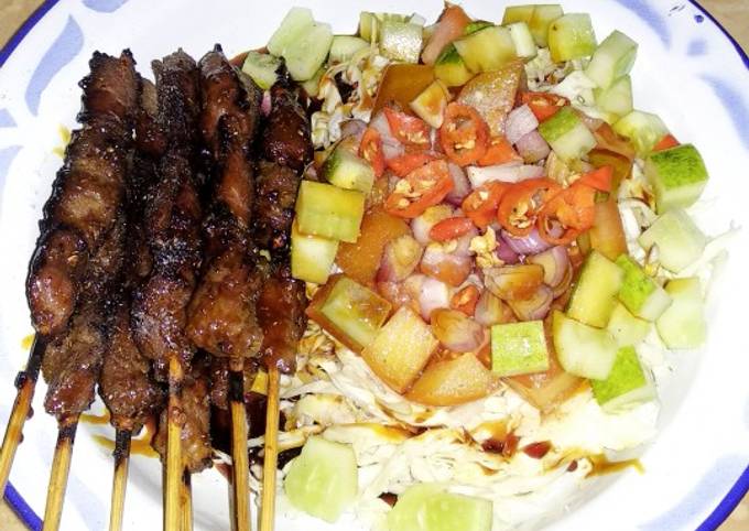 Anti Ribet, Membuat Sate Daging Sapi Enak Terbaru