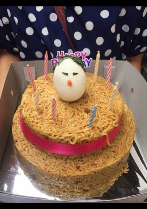 Foto resep Mie Ulang Tahun