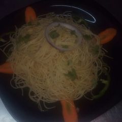 A picture of Buttered spaghetti.