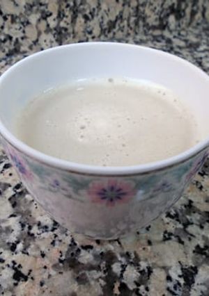 Una foto de Té chai latte