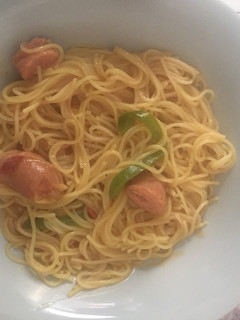 A picture of Spagetti smokies.