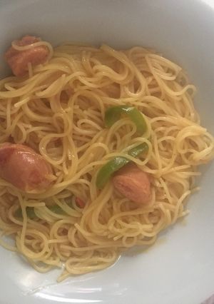 A picture of Spagetti smokies.