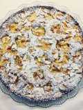 Torta con crema alle mandorle