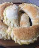 Empanadas de carne con berenjenas y zapallitos asados