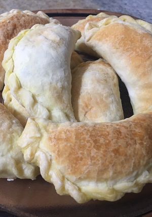 Una foto de Empanadas de carne con berenjenas y zapallitos asados