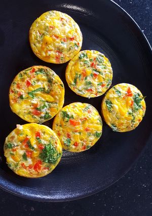 Foto resep Vegetable Egg Muffins