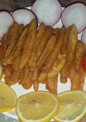 صورة لوصفة بطاطا مقلية بطريقة Ganash
