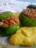 Zapallitos rellenos c/text.de soja