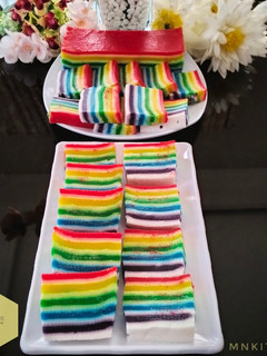 Foto resep Kue Lapis Pepe Rainbow