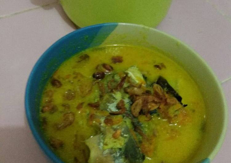 Cara membuat Gulai Ikan Tenggiri MPASI yang lezat dan Mudah Dibuat