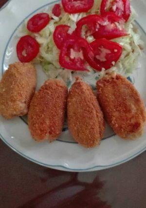Una foto de Croquetas de atún con queso