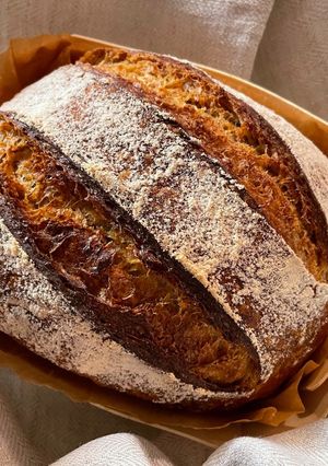 Kovászos kenyér recept fotója