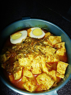 Foto resep Teri nasi+Tahu Telur bumbu rujak