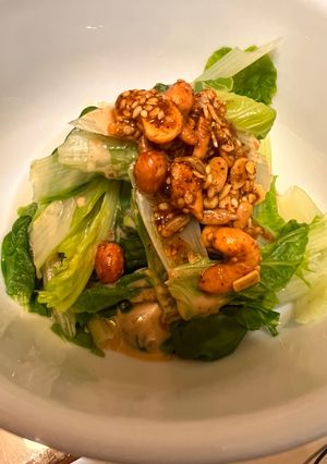 蚵白菜溫沙拉（懶人快煮） 的食譜成品照片