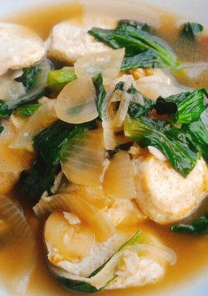 Foto resep 23. Pakcoy Cah Tofu