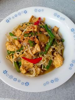 Foto resep Tumis Tauge Campur (Kacang panjang, tahu, cecek, ikan asin)