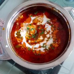 A picture of Paneer tikka masala.
