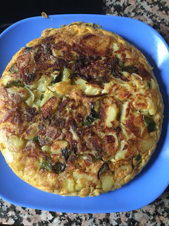 Una foto de Tortilla de verduras