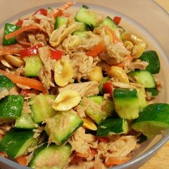 Vietnamese Inspired Tuna Salad A picture of Vietnamese Inspired Tuna Salad.