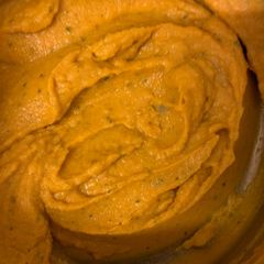 Pumpkin purée A picture of Pumpkin purée.